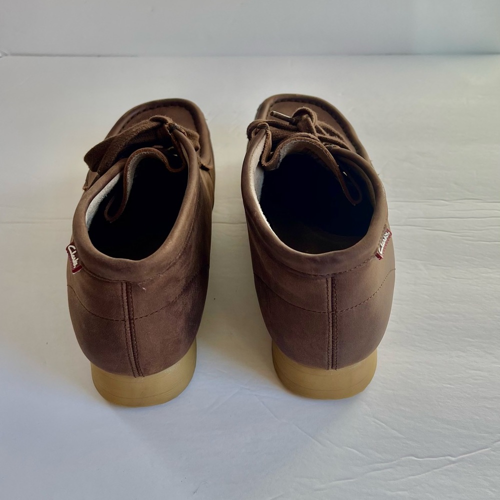 Clarks wallabee J Stinson high brown oily size 8 - Picture 4 of 6